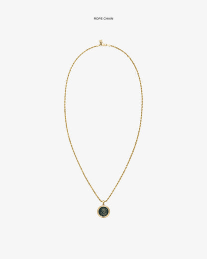 14Kt Gold Saint George Coin Pendant - Aimé Leon Dore Jewelry