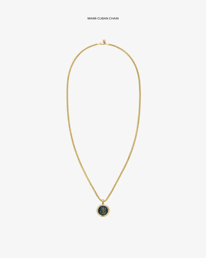 14Kt Gold Saint George Coin Pendant - Aimé Leon Dore Jewelry