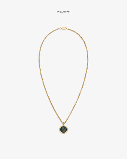 14Kt Gold Saint George Coin Pendant - Aimé Leon Dore Jewelry