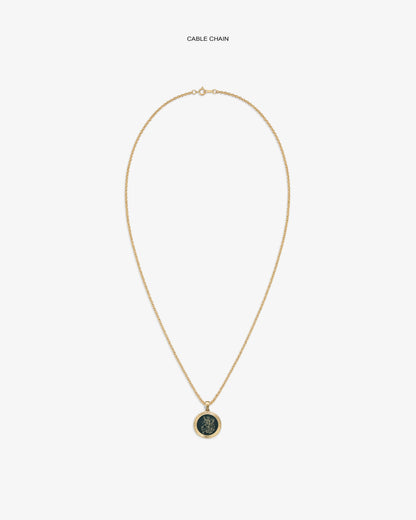 14Kt Gold Saint George Coin Pendant - Aimé Leon Dore Jewelry
