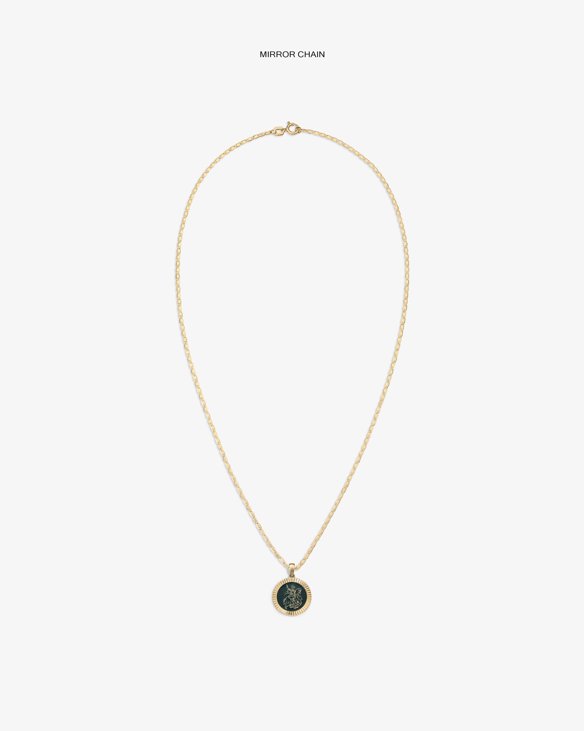 14Kt Gold Saint George Coin Pendant - Aimé Leon Dore Jewelry