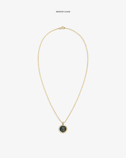 14Kt Gold Saint George Coin Pendant - Aimé Leon Dore Jewelry