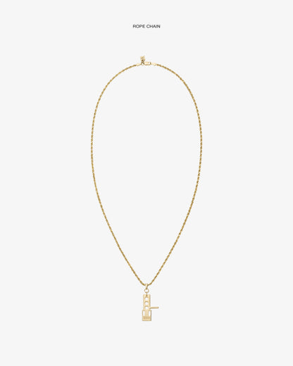 ALD / Technics 14Kt Gold Pendant - Aimé Leon Dore Jewelry