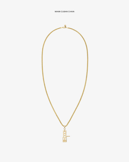 ALD / Technics 14Kt Gold Pendant - Aimé Leon Dore Jewelry