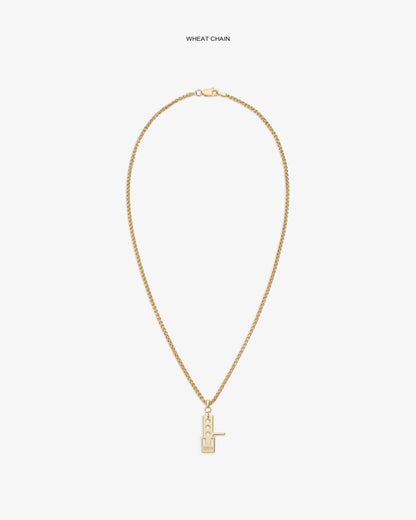 ALD / Technics 14Kt Gold Pendant - Aimé Leon Dore Jewelry
