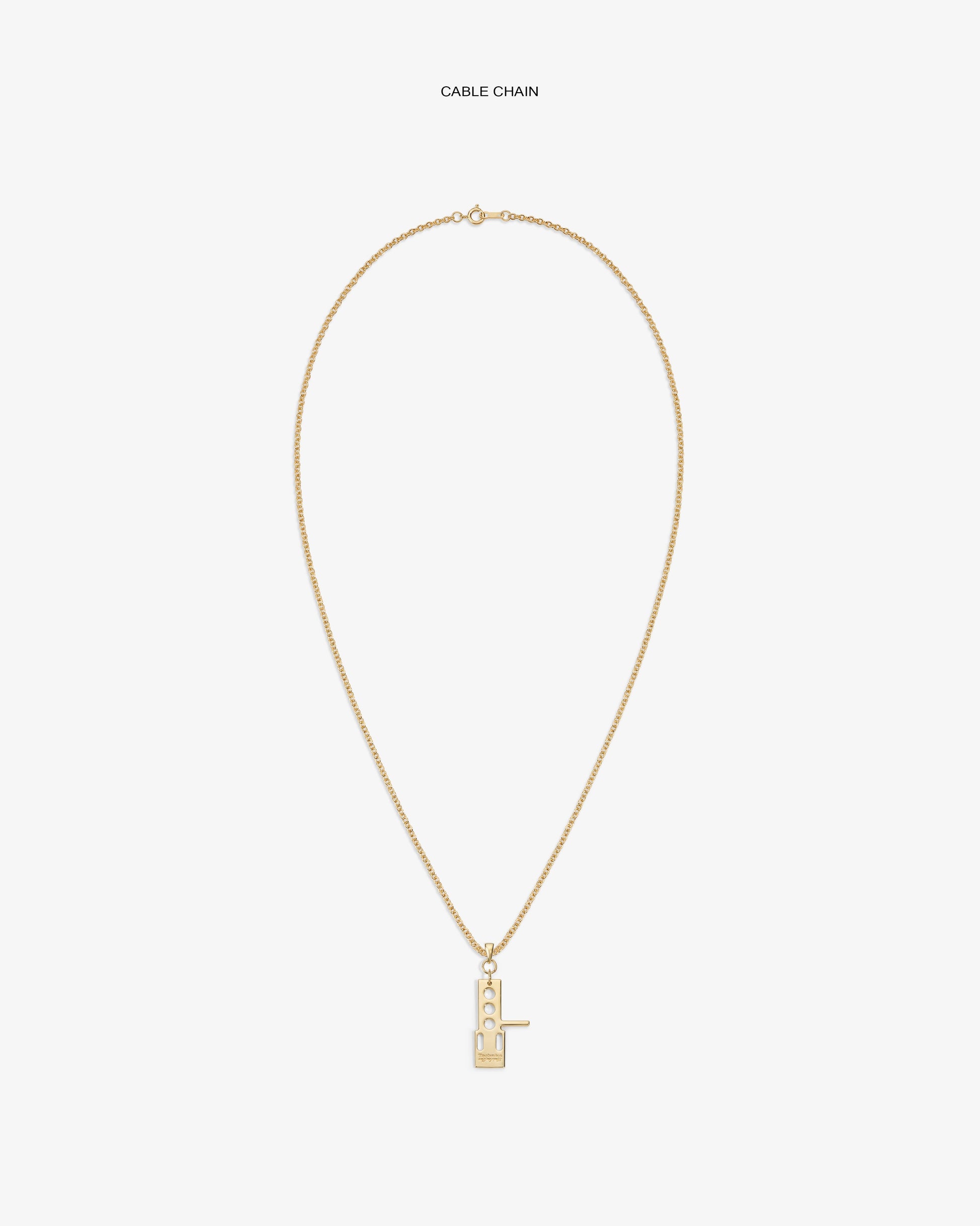 ALD / Technics 14Kt Gold Pendant - Aimé Leon Dore Jewelry