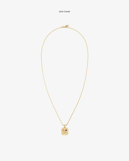 14Kt Gold Queens Crest Relief Pendant - Aimé Leon Dore Jewelry