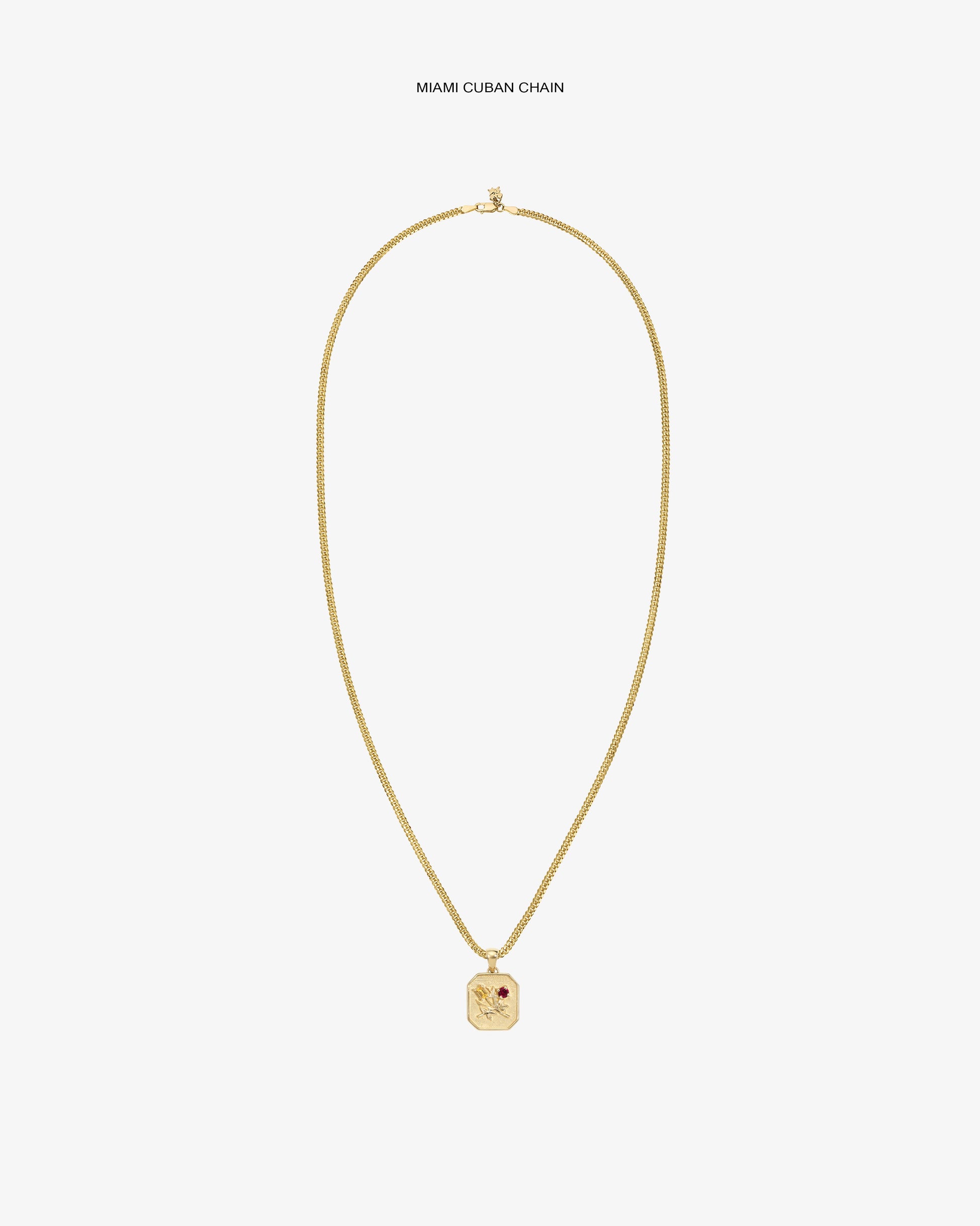 14Kt Gold Queens Crest Relief Pendant - Aimé Leon Dore Jewelry