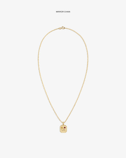 14Kt Gold Queens Crest Relief Pendant - Aimé Leon Dore Jewelry