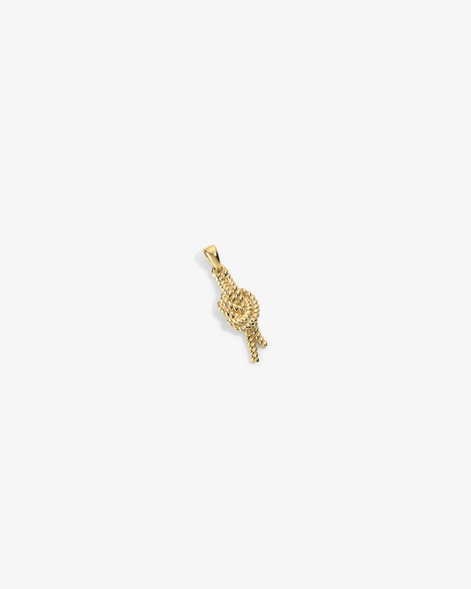 14Kt Gold Nautical Knot Pendant - Aimé Leon Dore Jewelry
