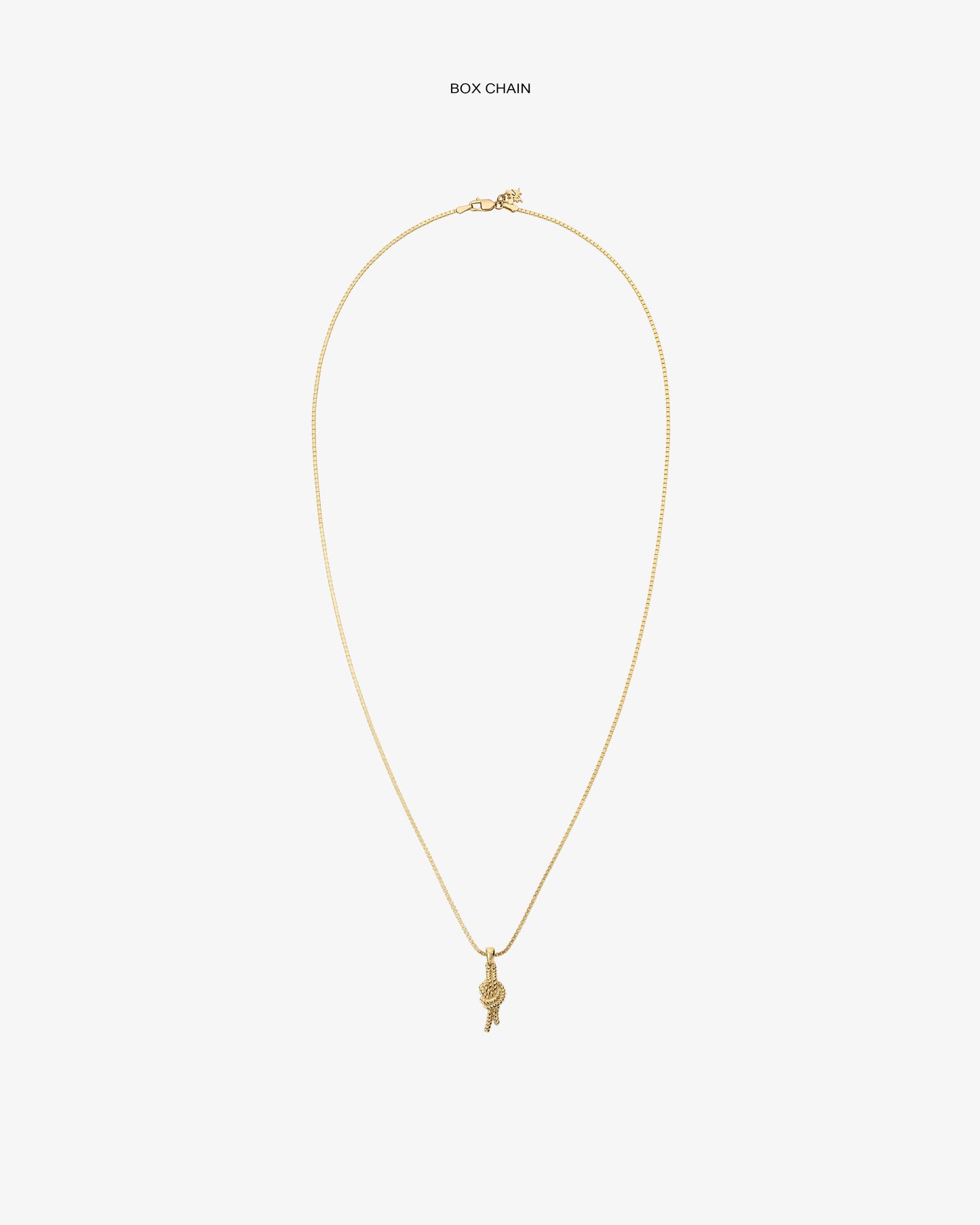 14Kt Gold Nautical Knot Pendant - Aimé Leon Dore Jewelry