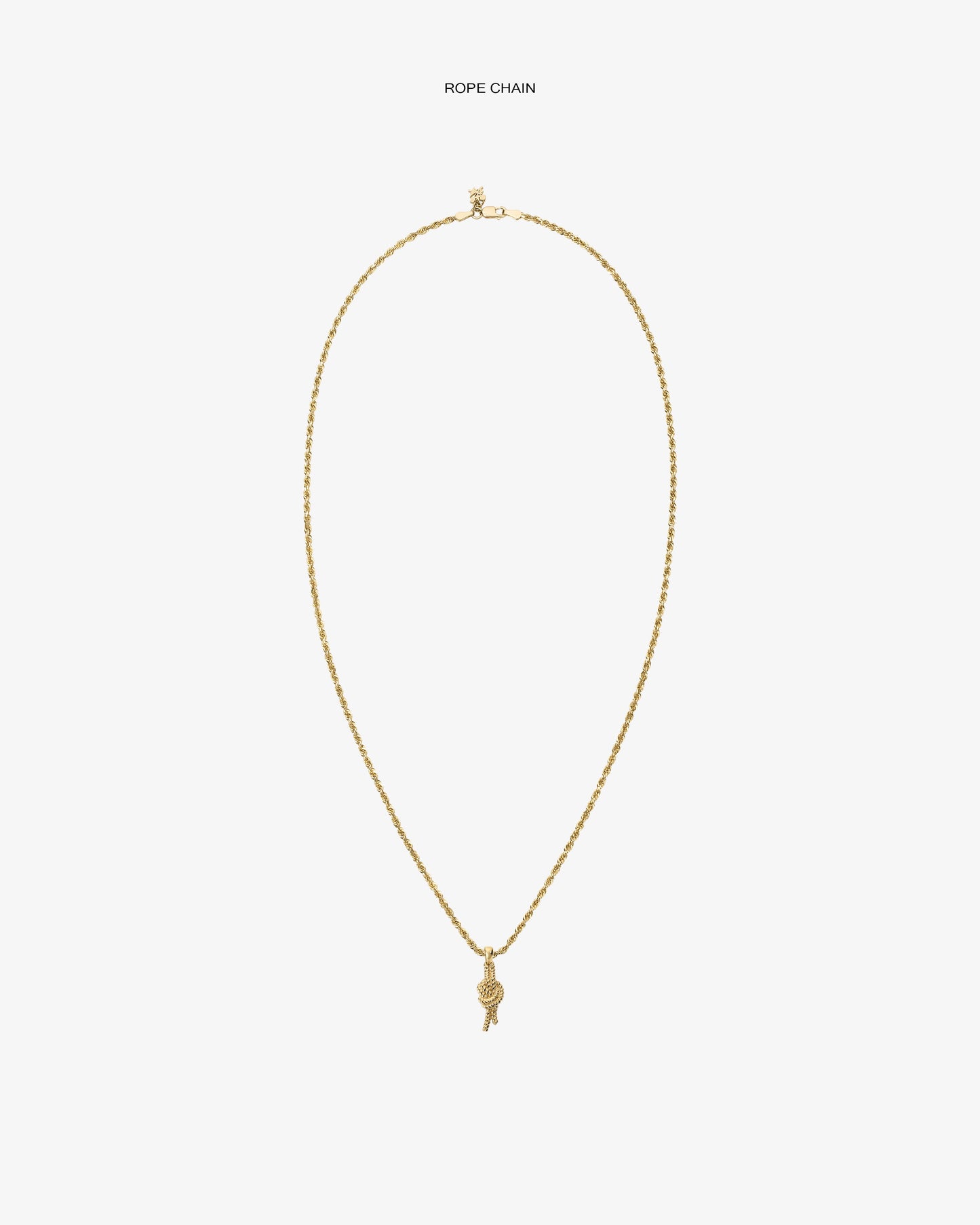 14Kt Gold Nautical Knot Pendant - Aimé Leon Dore Jewelry