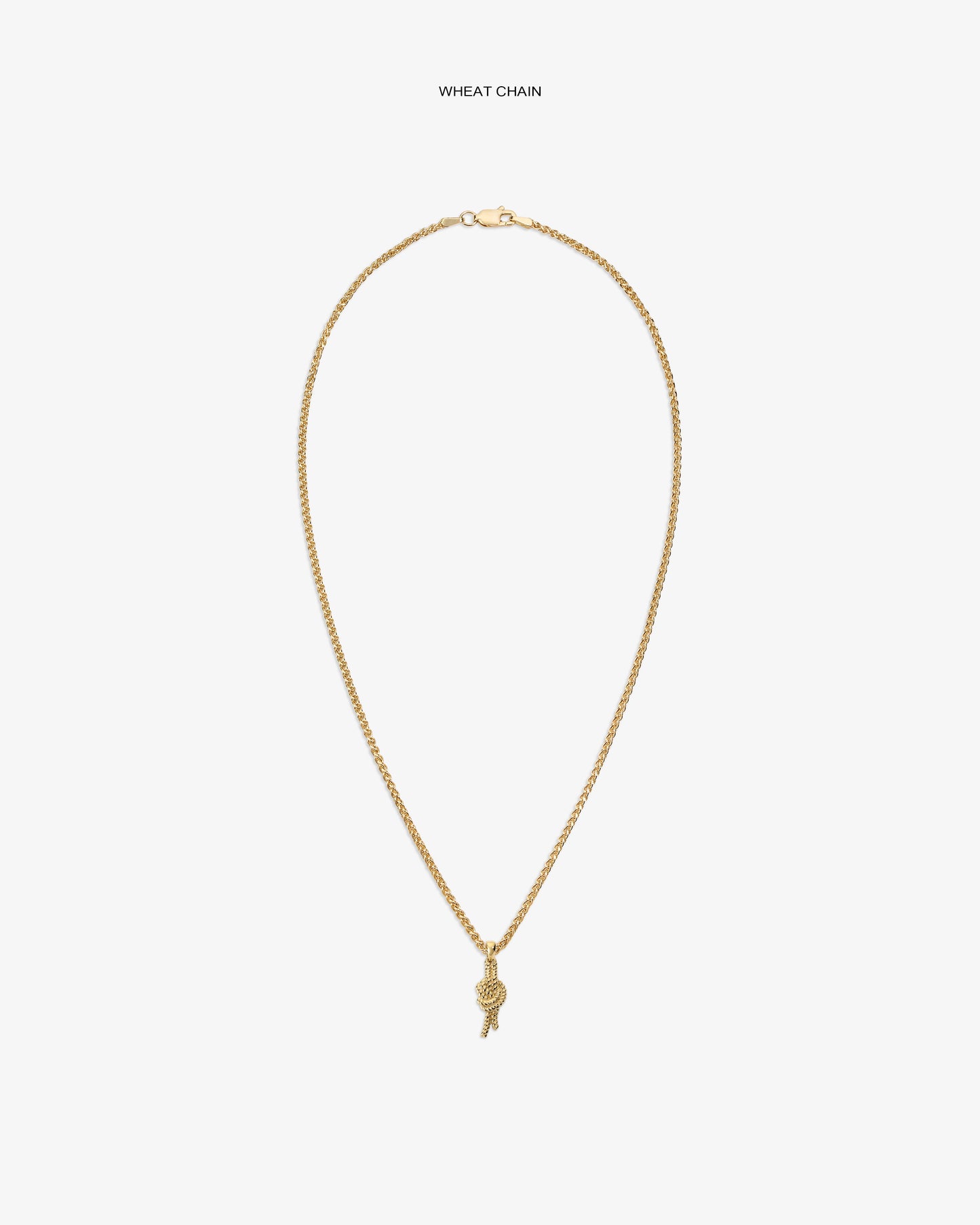 14Kt Gold Nautical Knot Pendant - Aimé Leon Dore Jewelry
