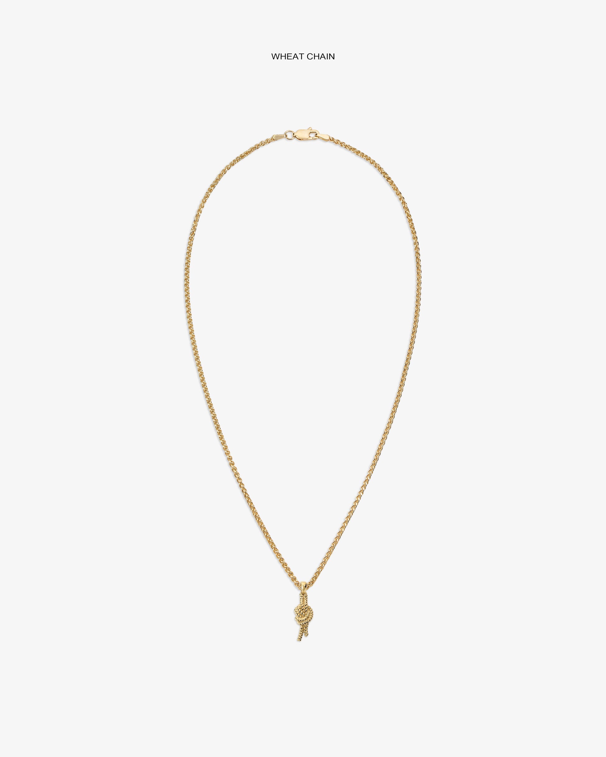 14Kt Gold Nautical Knot Pendant - Aimé Leon Dore Jewelry
