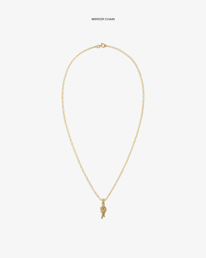 14Kt Gold Nautical Knot Pendant - Aimé Leon Dore Jewelry