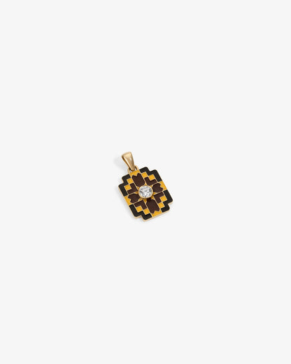 Diamond Mosaic Pendant - Aimé Leon Dore Jewelry