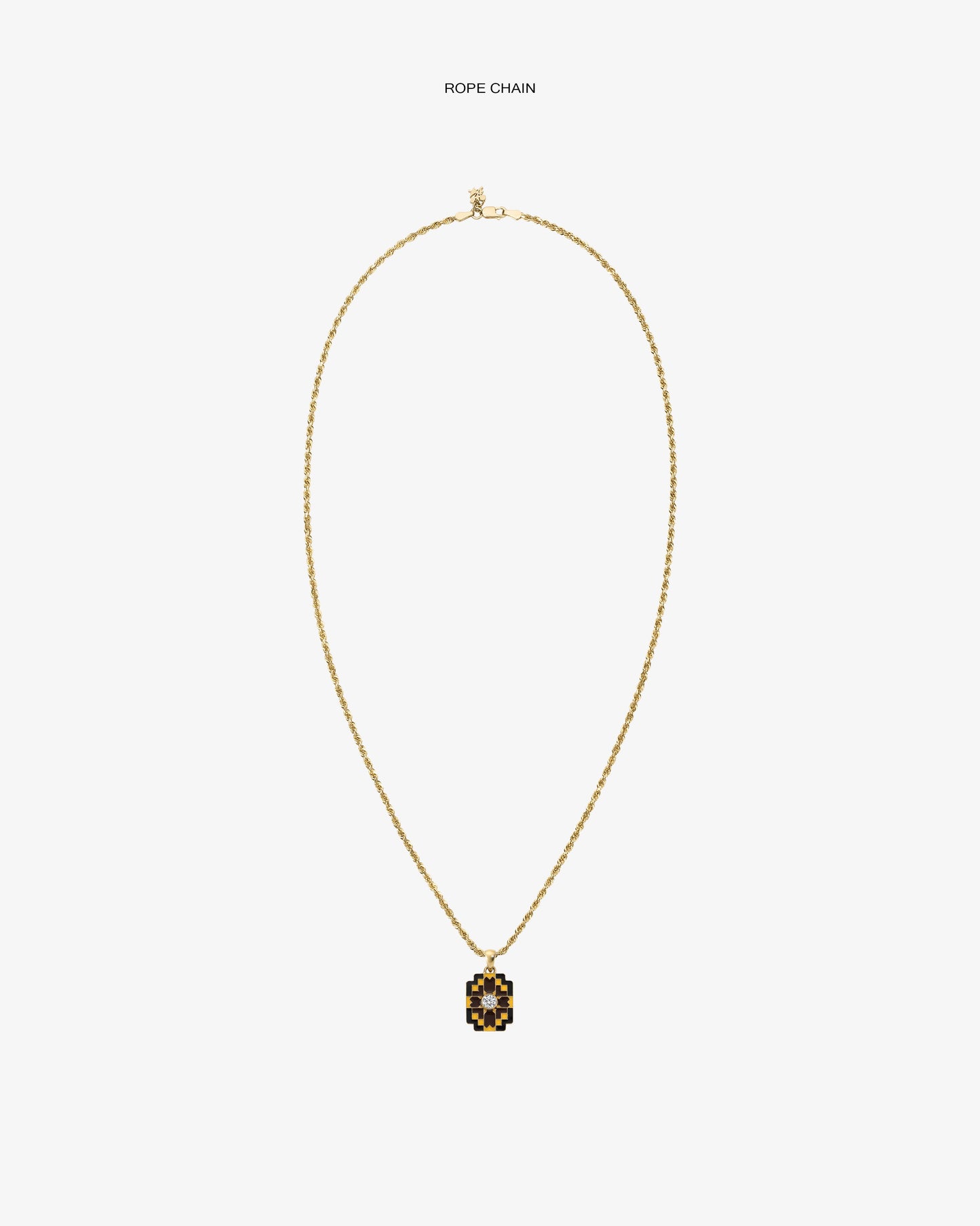 Diamond Mosaic Pendant - Aimé Leon Dore Jewelry