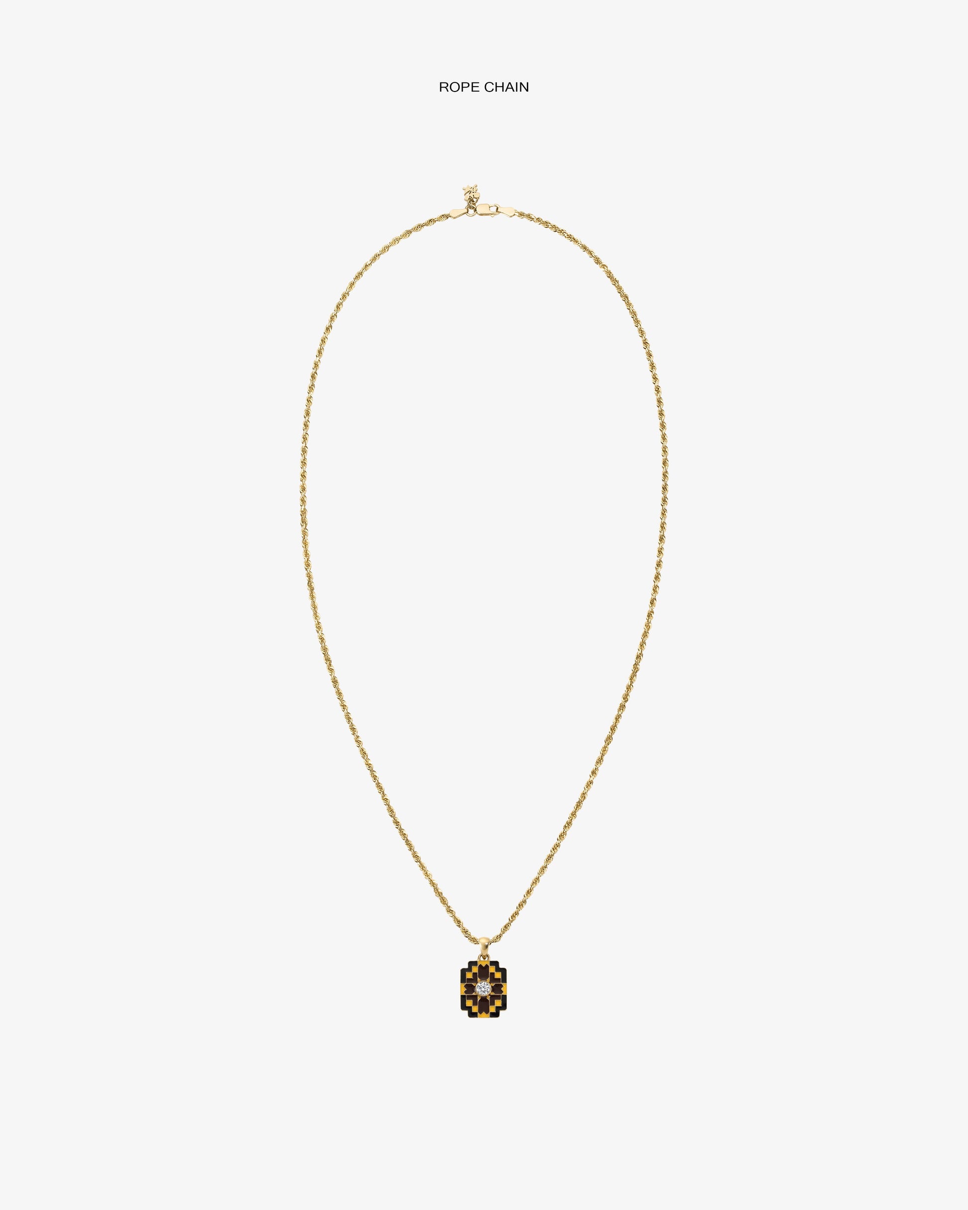 Diamond Mosaic Pendant - Aimé Leon Dore Jewelry