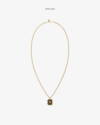 Diamond Mosaic Pendant - Aimé Leon Dore Jewelry