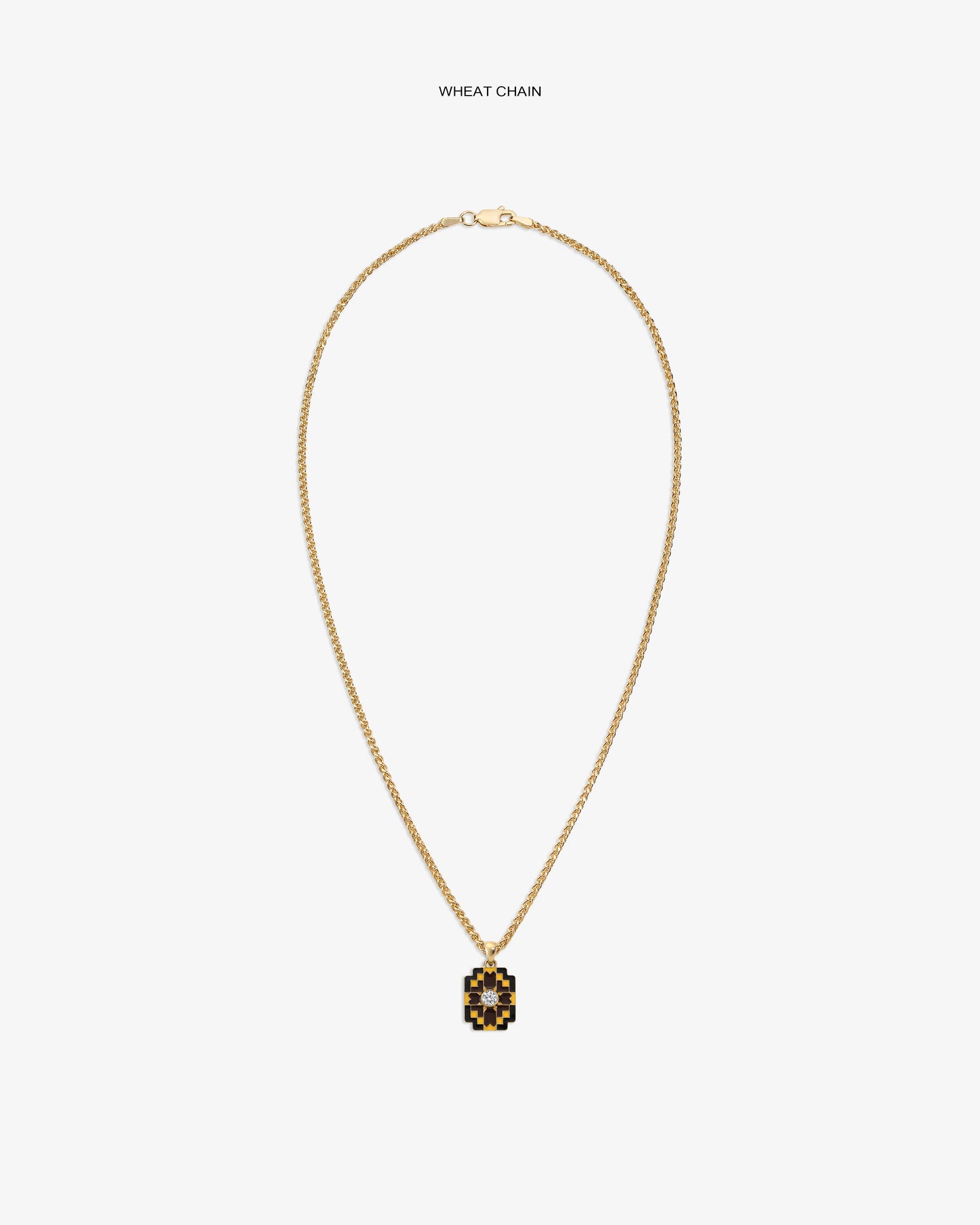 Diamond Mosaic Pendant - Aimé Leon Dore Jewelry