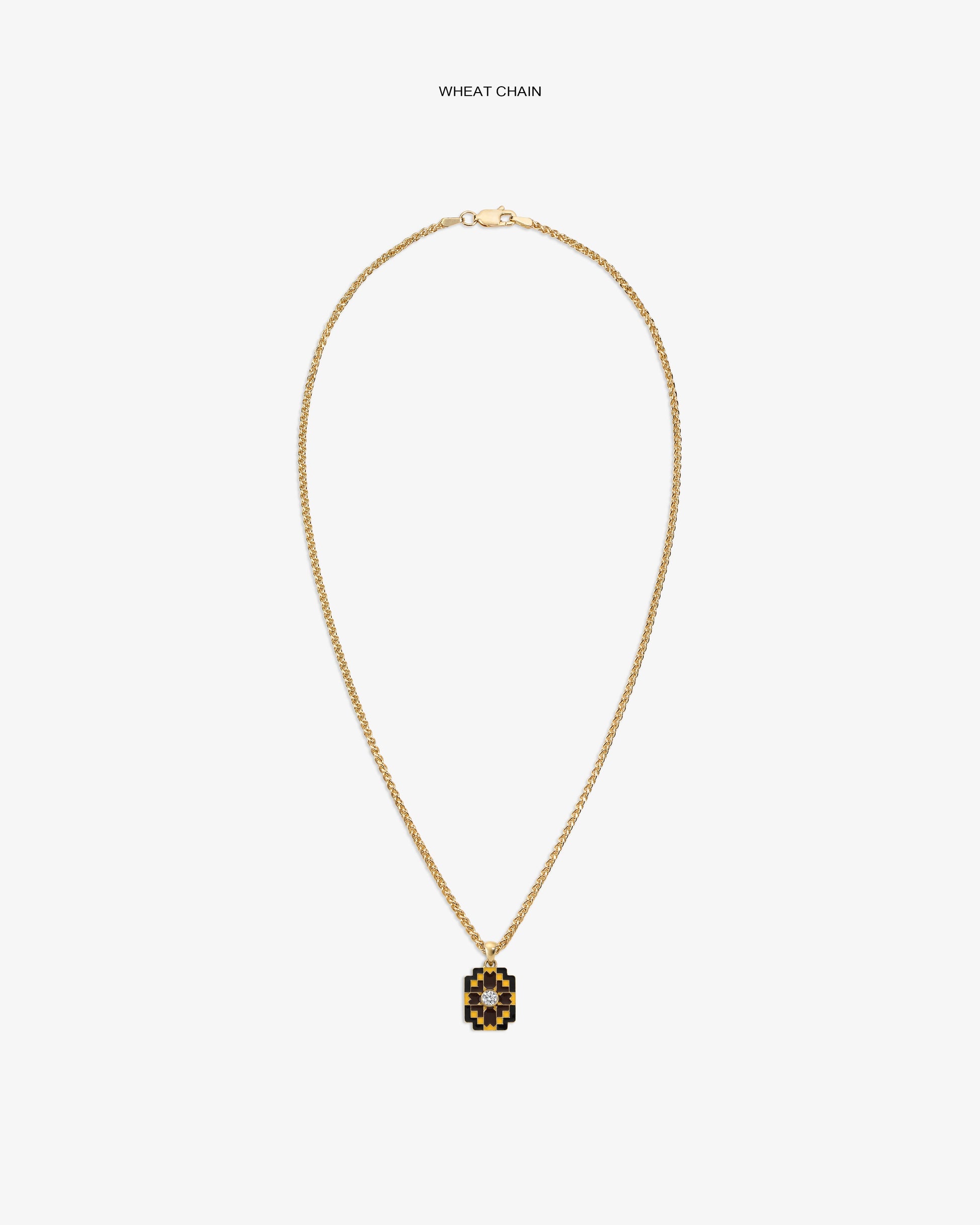 Diamond Mosaic Pendant - Aimé Leon Dore Jewelry