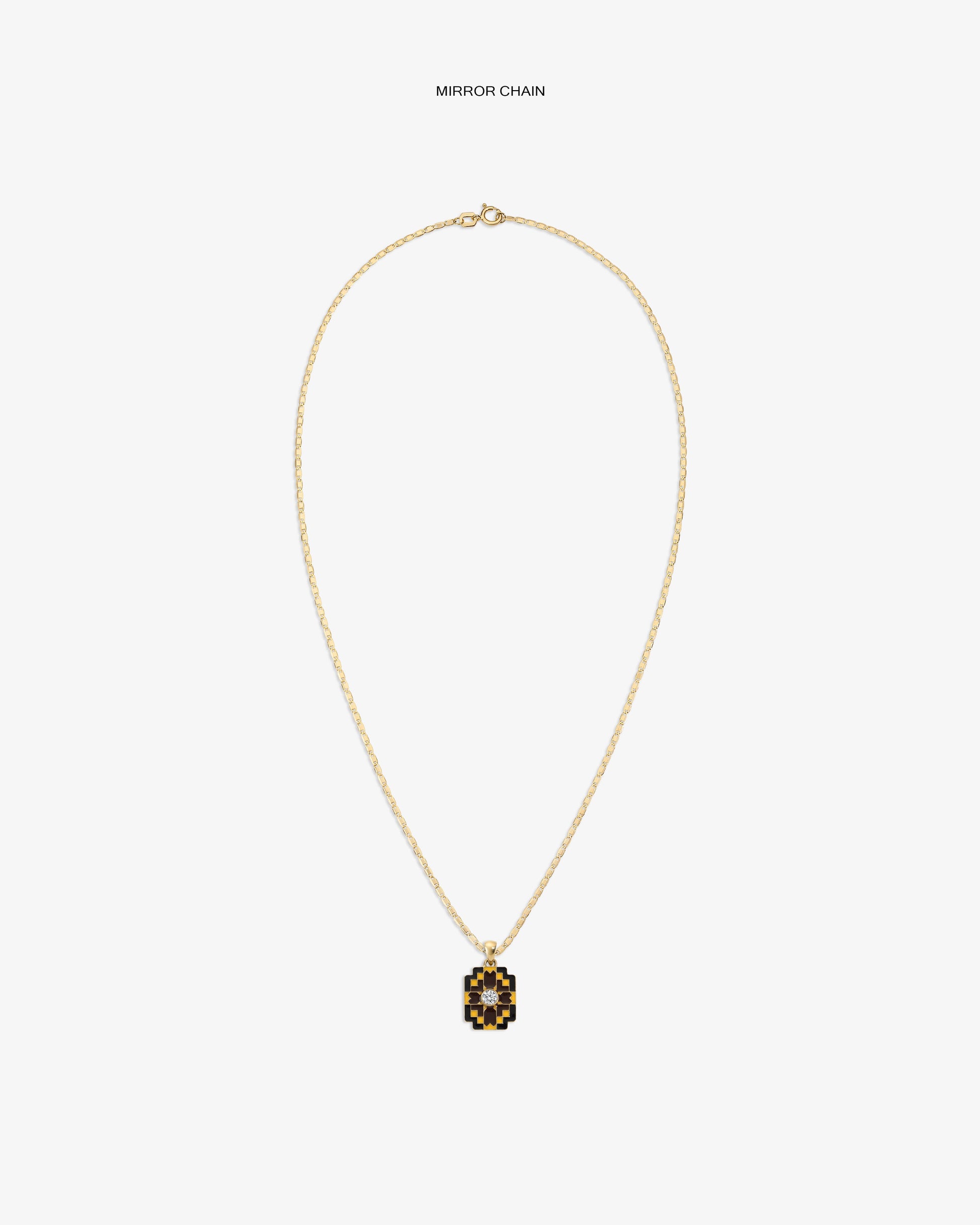 Diamond Mosaic Pendant - Aimé Leon Dore Jewelry