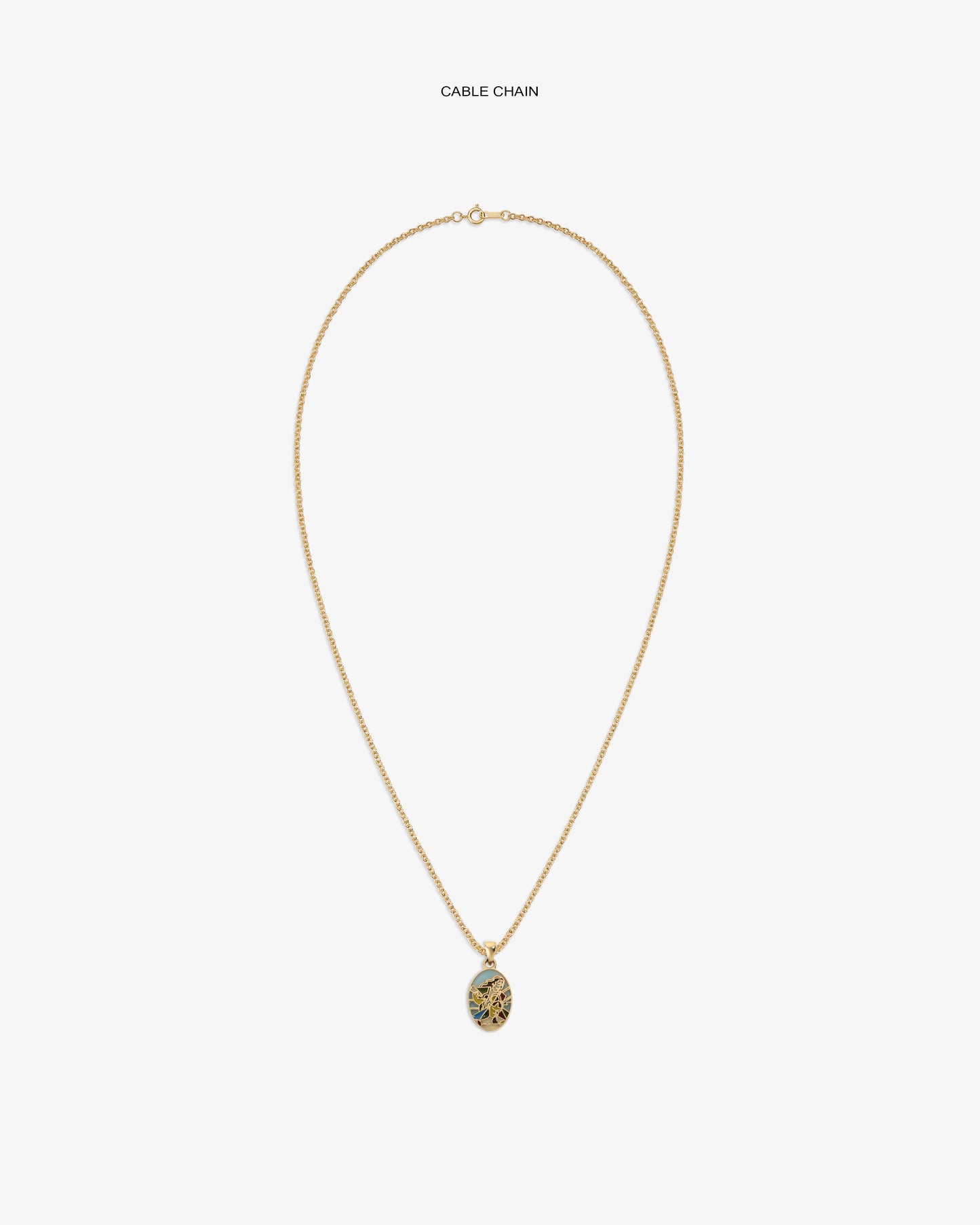 14Kt Gold Molina Pendant - Aimé Leon Dore Jewelry