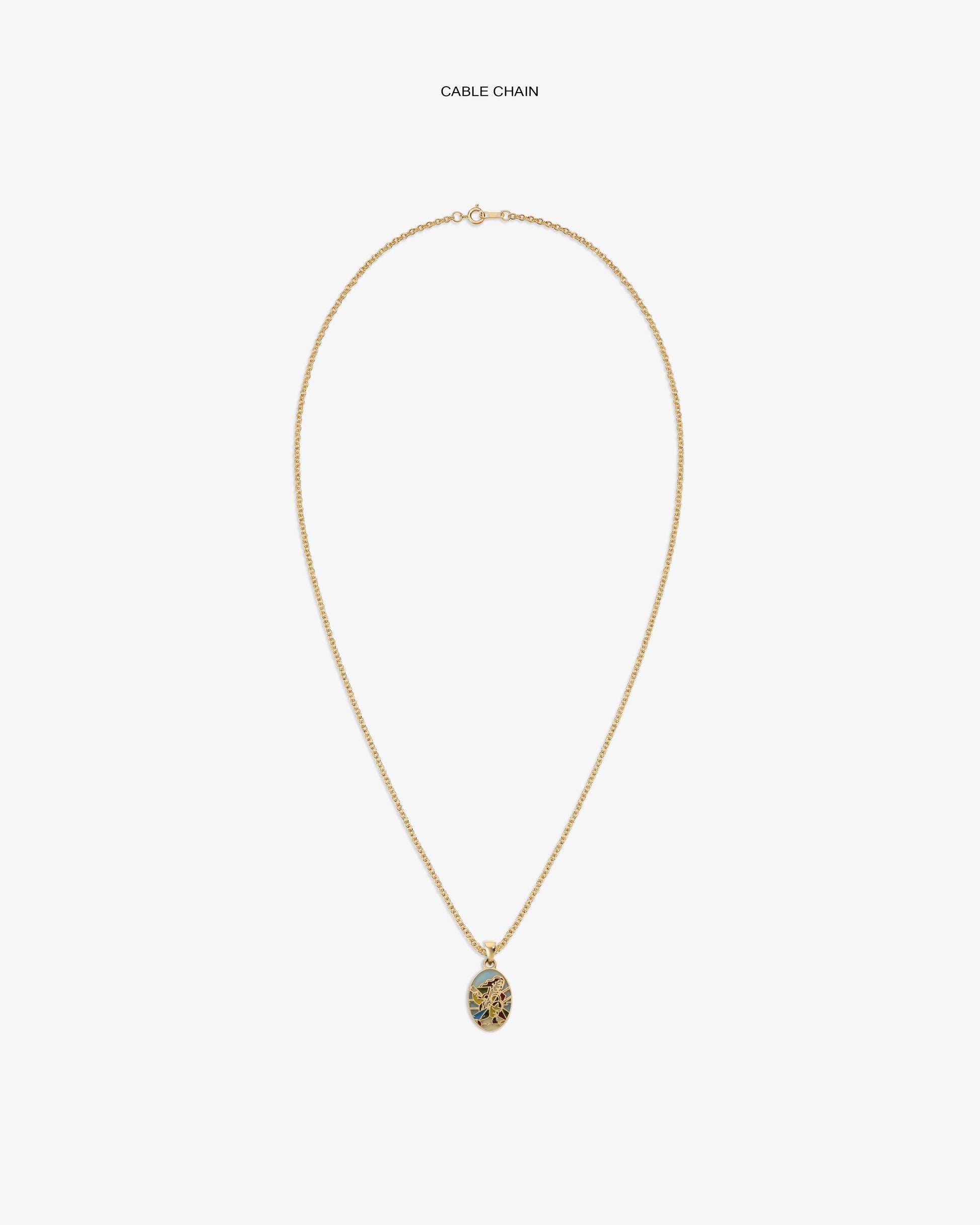 14Kt Gold Molina Pendant - Aimé Leon Dore Jewelry