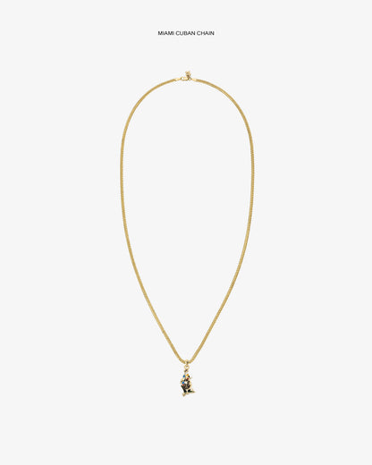 14Kt Gold Musician Pendant - Aimé Leon Dore Jewelry