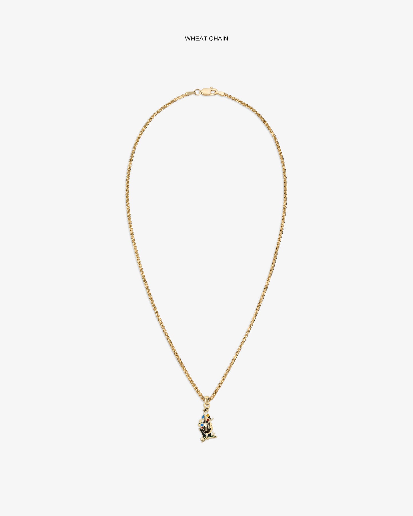 14Kt Gold Musician Pendant - Aimé Leon Dore Jewelry