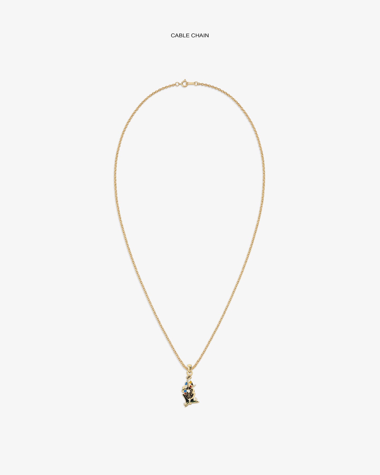 14Kt Gold Musician Pendant - Aimé Leon Dore Jewelry