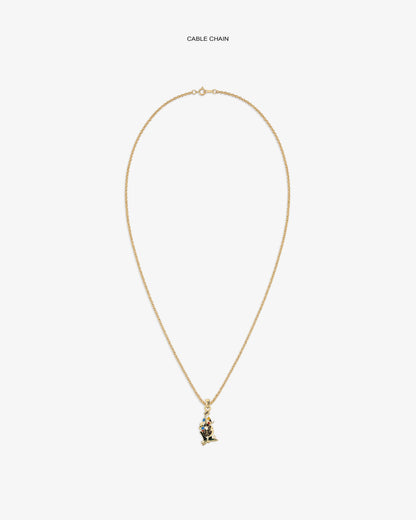 14Kt Gold Musician Pendant - Aimé Leon Dore Jewelry