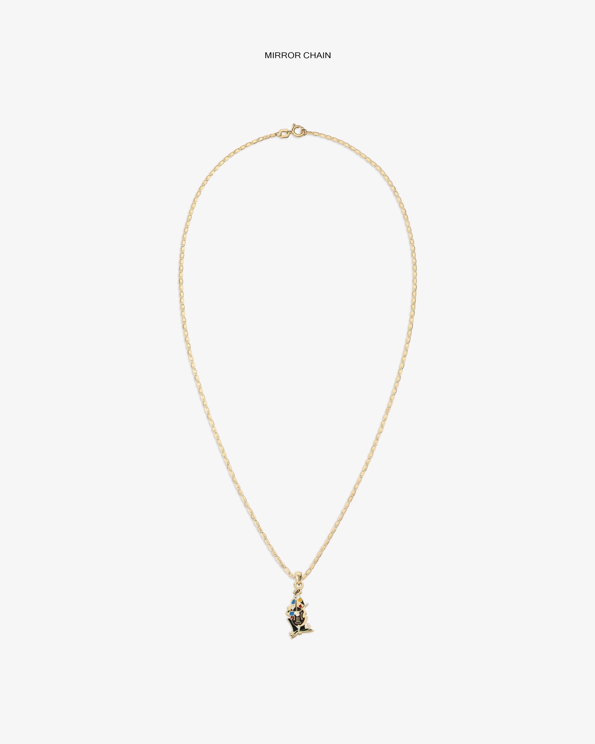 14Kt Gold Musician Pendant - Aimé Leon Dore Jewelry