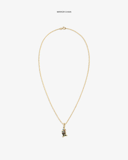 14Kt Gold Musician Pendant - Aimé Leon Dore Jewelry