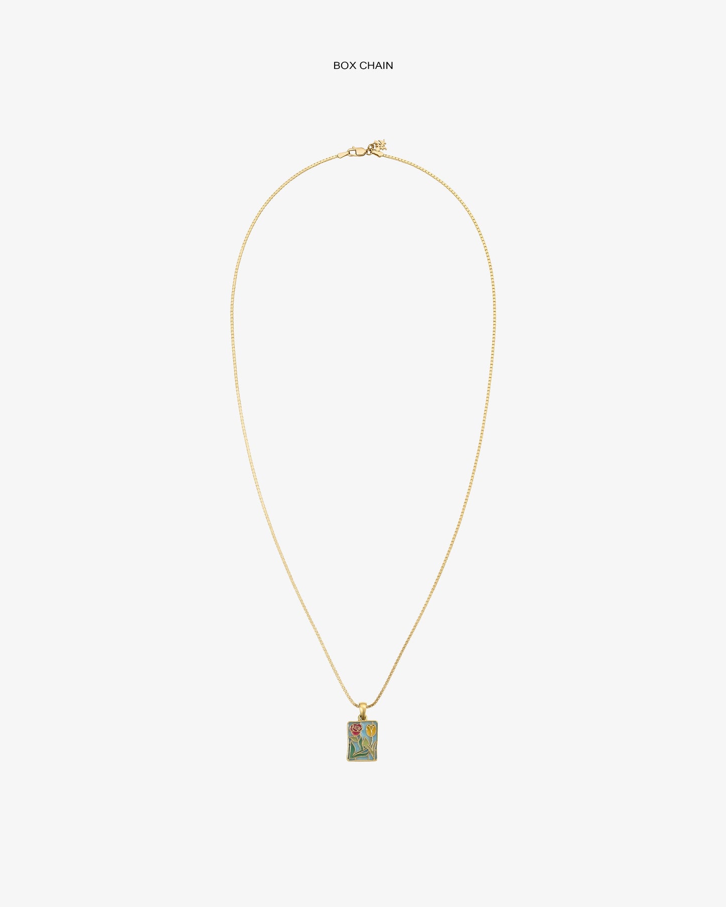 14Kt Gold Stained Glass Crest Pendant - Aimé Leon Dore Jewelry