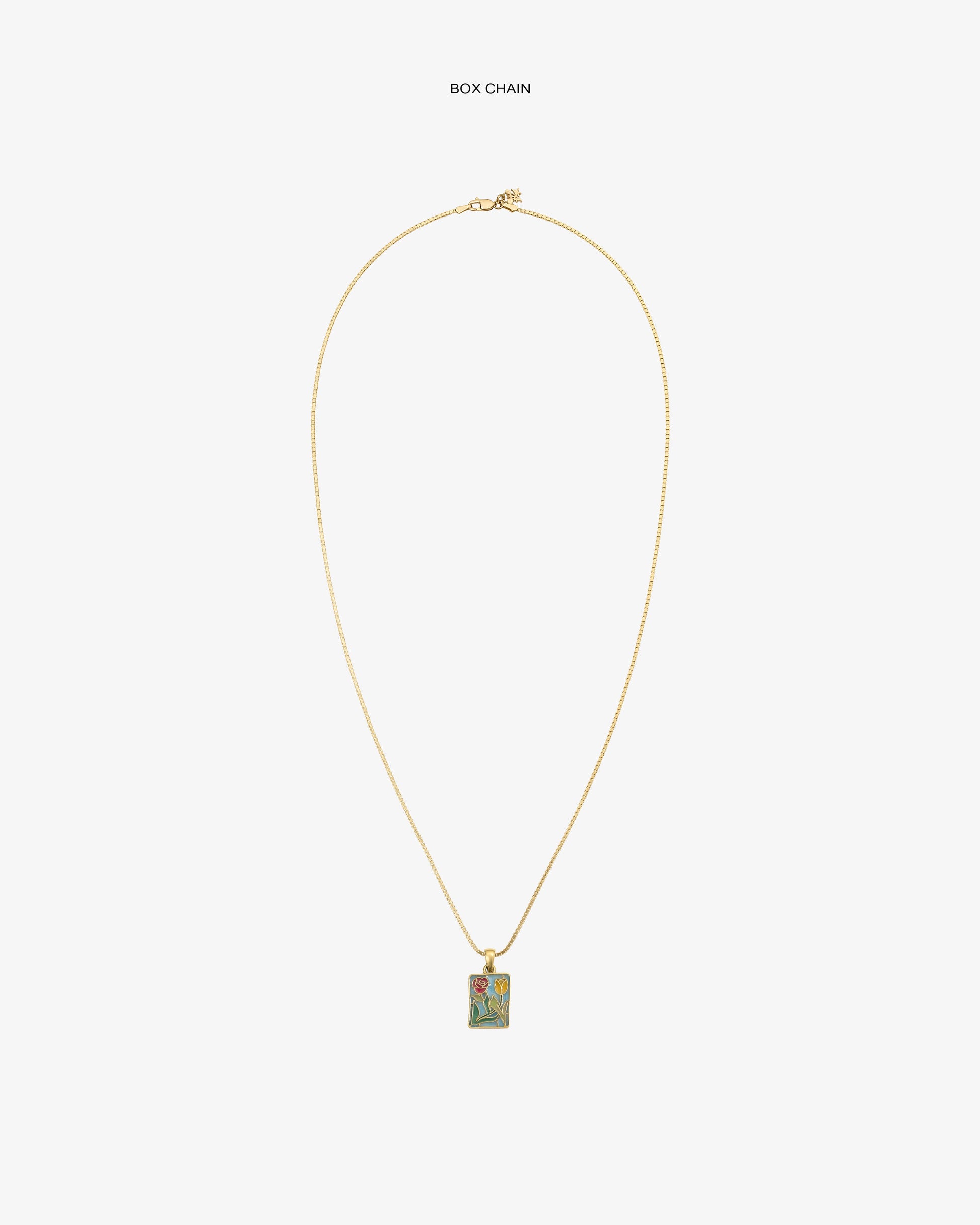 14Kt Gold Stained Glass Crest Pendant - Aimé Leon Dore Jewelry