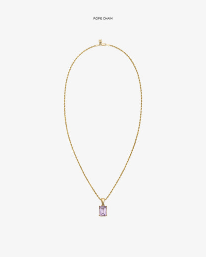 14Kt Gold Gemstone Pendant - Aimé Leon Dore Jewelry