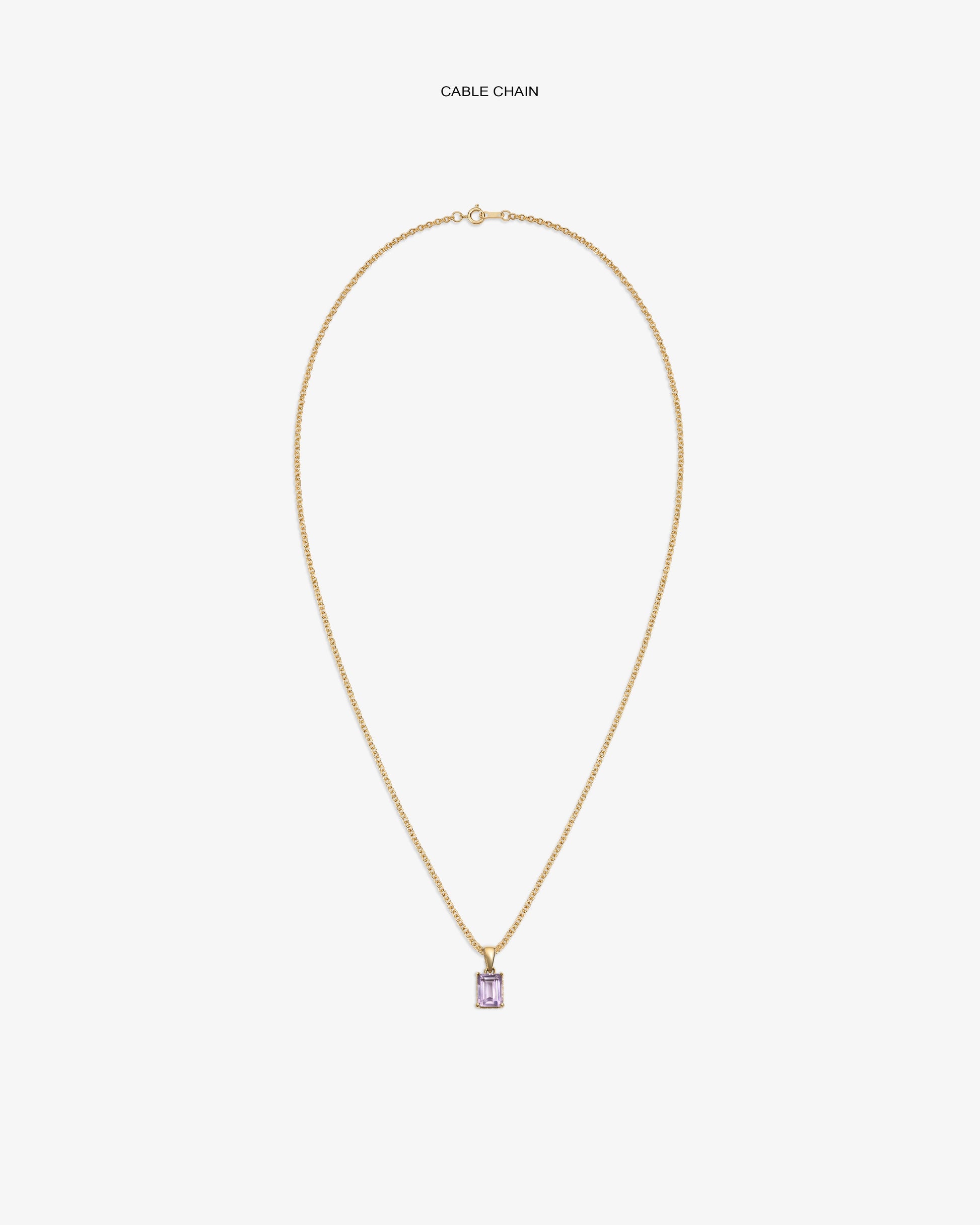 14Kt Gold Gemstone Pendant - Aimé Leon Dore Jewelry