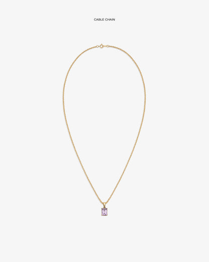 14Kt Gold Gemstone Pendant - Aimé Leon Dore Jewelry