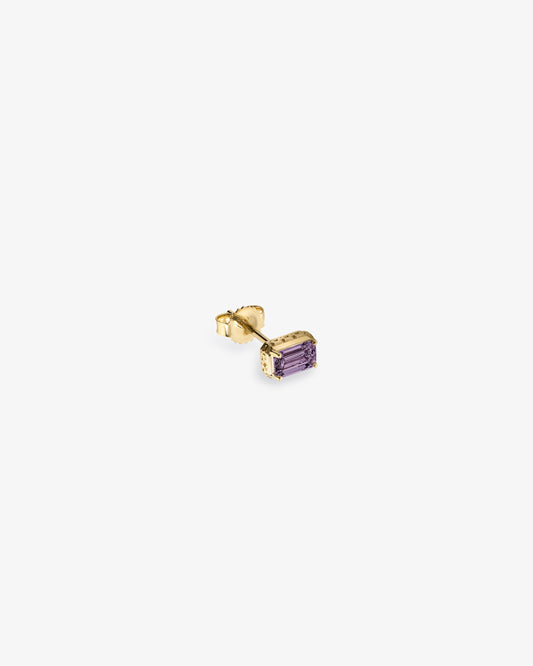14Kt Gold Amethyst Earring - Aimé Leon Dore Jewelry