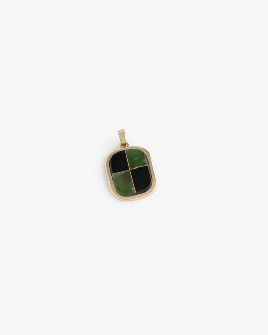 14Kt Gold Mosaic Pendant - Aimé Leon Dore Jewelry