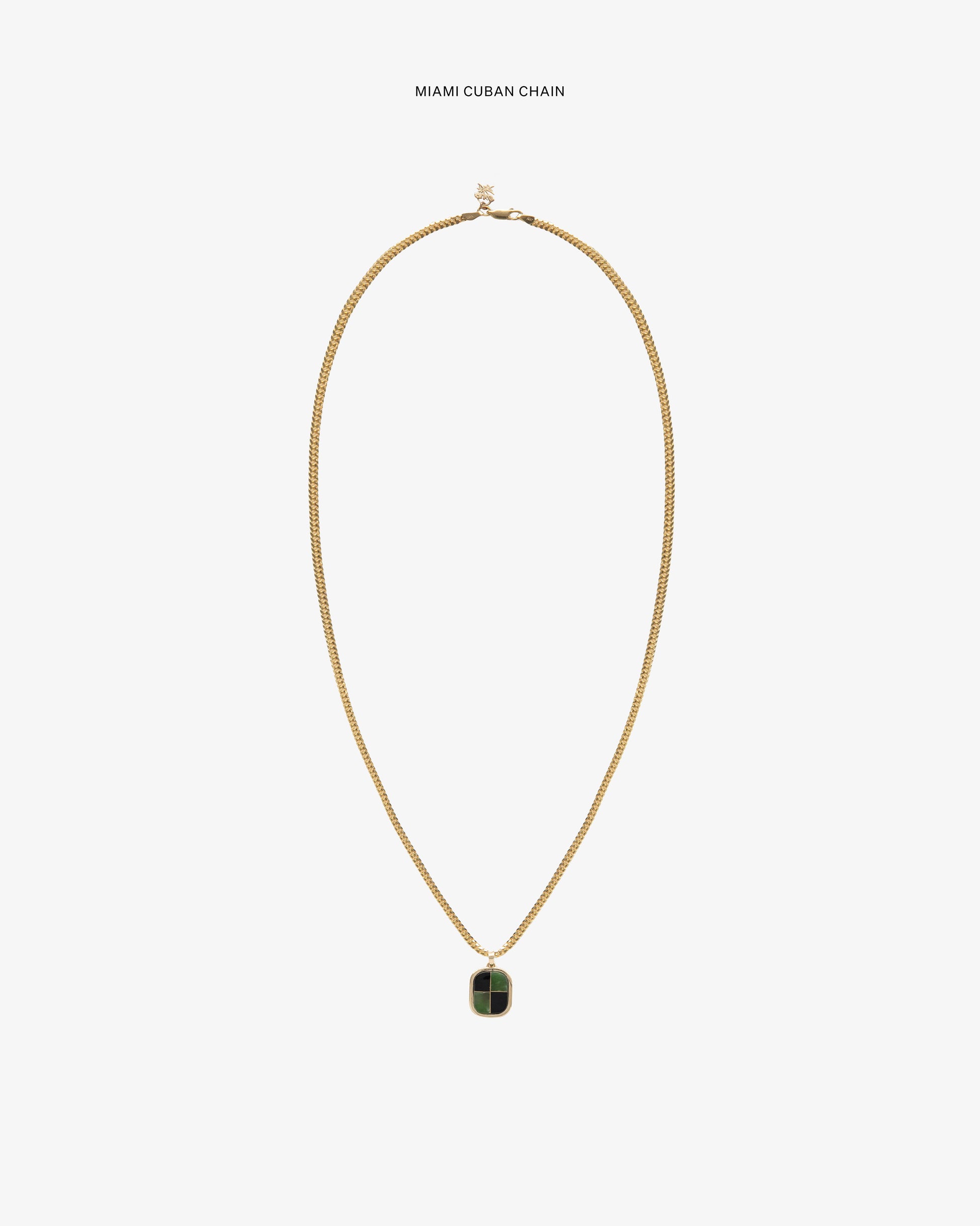 14Kt Gold Mosaic Pendant - Aimé Leon Dore Jewelry