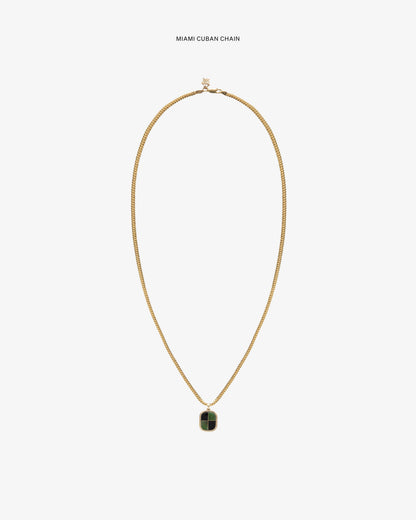 14Kt Gold Mosaic Pendant - Aimé Leon Dore Jewelry