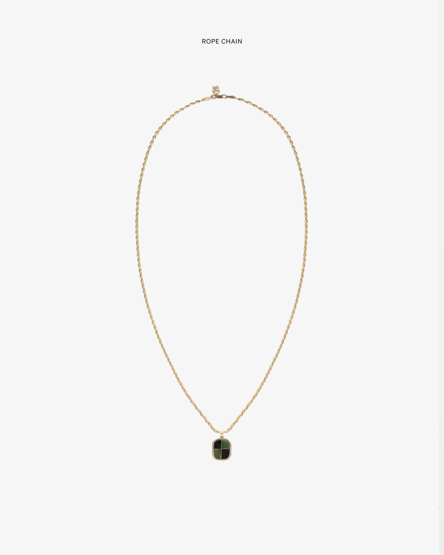 14Kt Gold Mosaic Pendant - Aimé Leon Dore Jewelry
