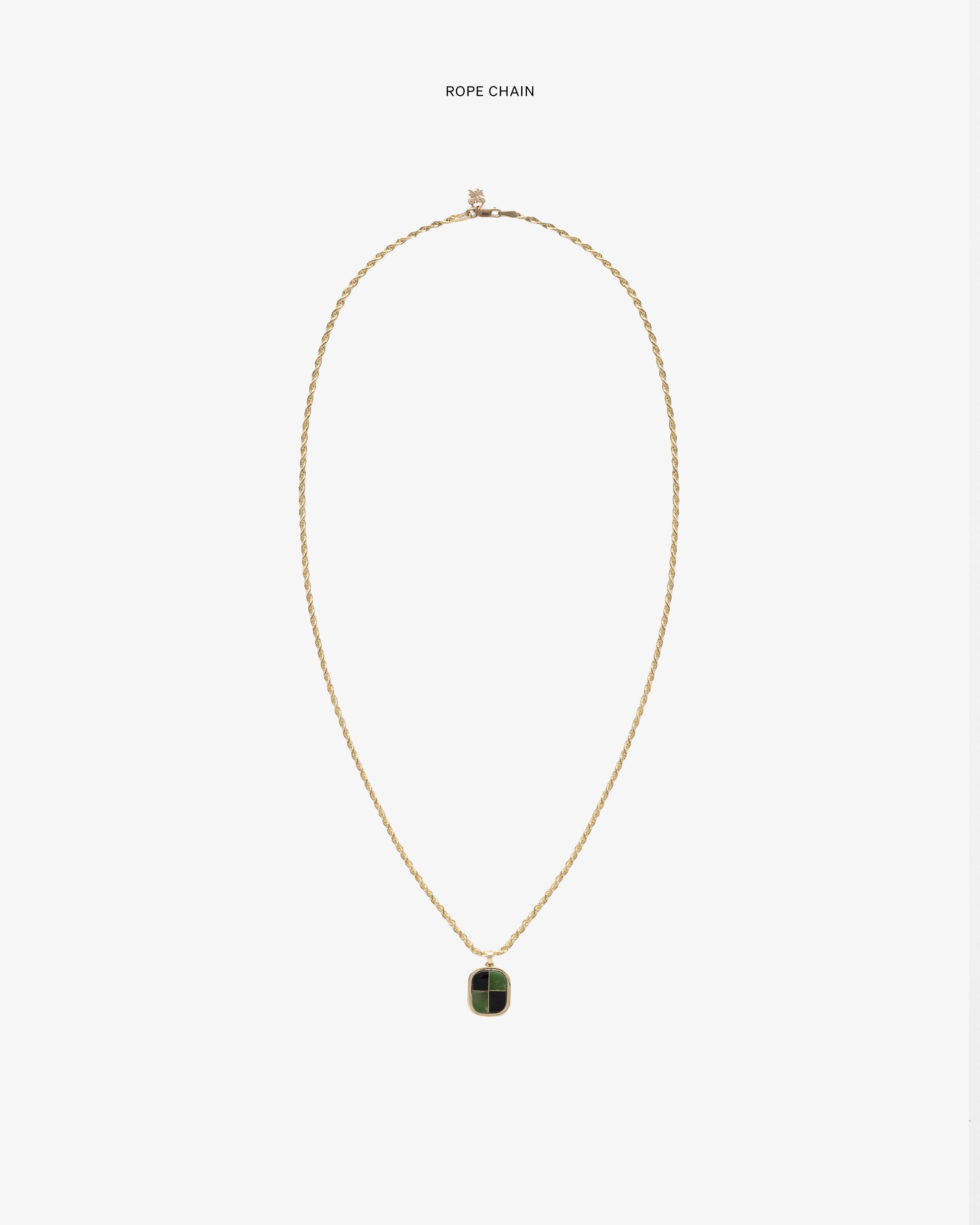 14Kt Gold Mosaic Pendant - Aimé Leon Dore Jewelry
