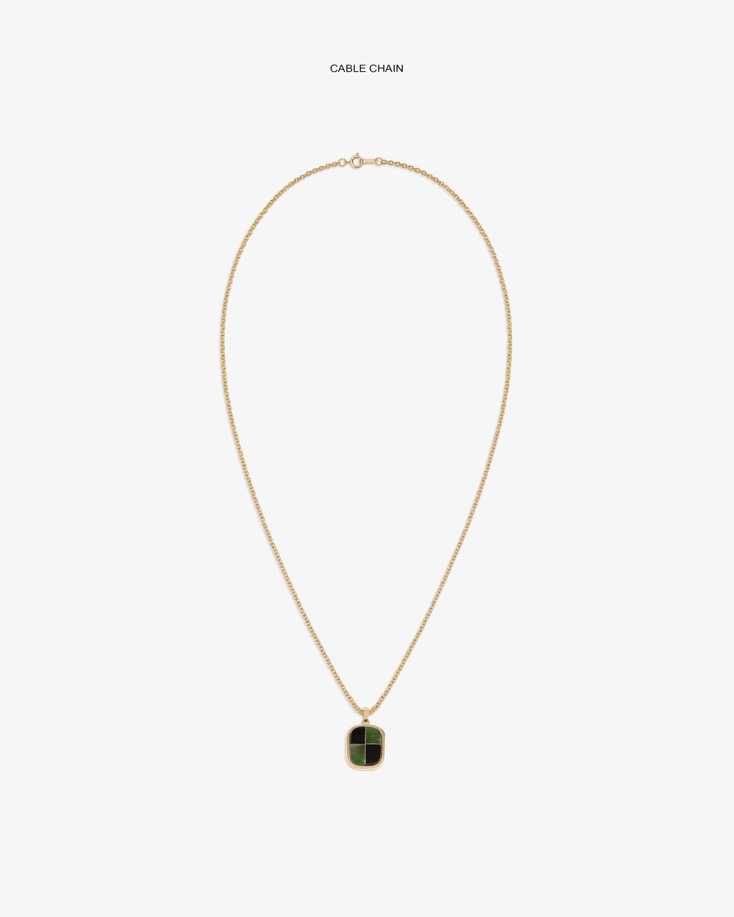 14Kt Gold Mosaic Pendant - Aimé Leon Dore Jewelry