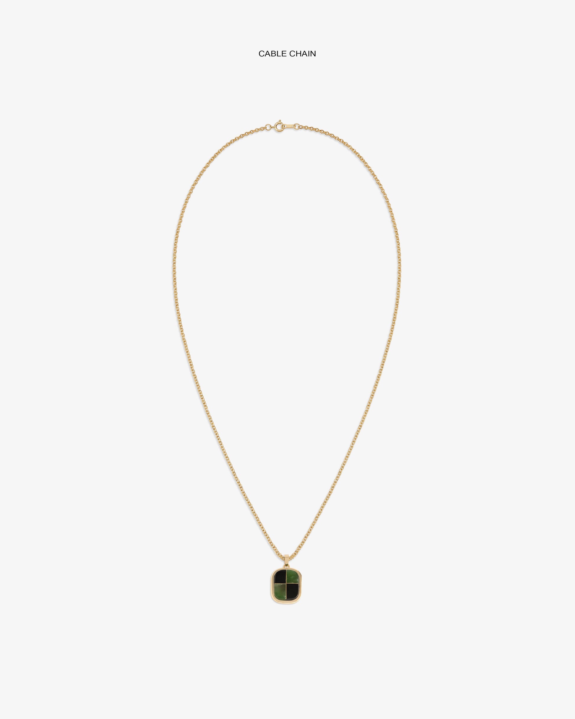 14Kt Gold Mosaic Pendant - Aimé Leon Dore Jewelry