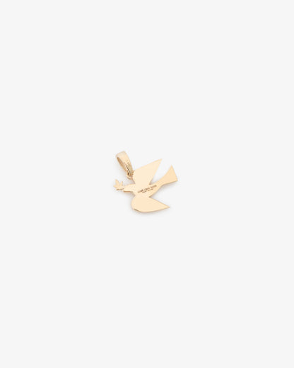 14Kt Gold Dove Pendant - Aimé Leon Dore Jewelry