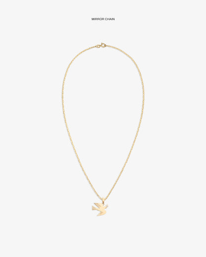 14Kt Gold Dove Pendant - Aimé Leon Dore Jewelry