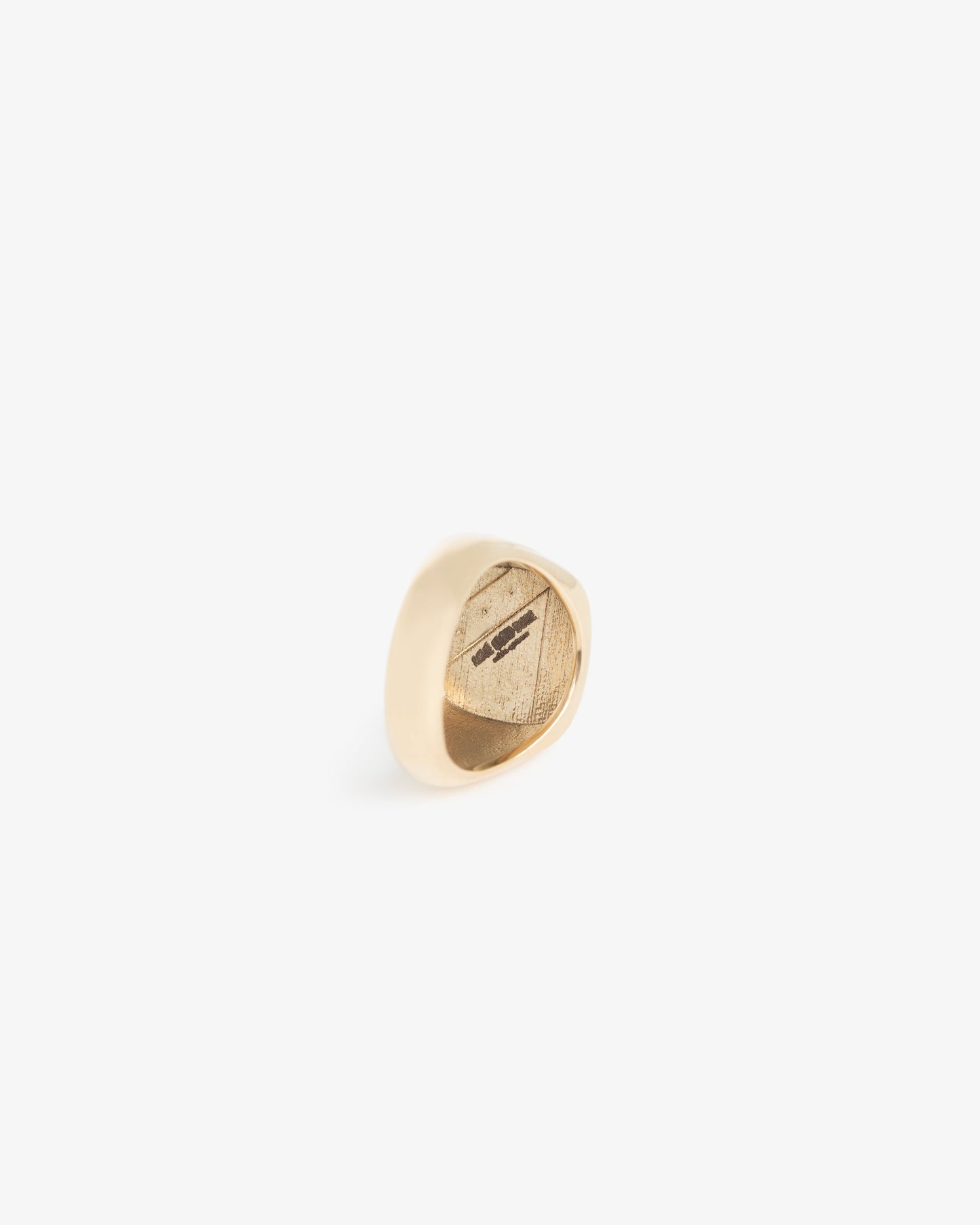 14Kt Gold Diamond Signet Ring - Aimé Leon Dore Jewelry